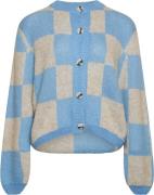 Noella Ava Knit Cardigan Kvinde Blue Cardigans Str L/XL - hos Magasin