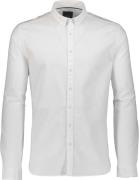 Lindbergh Solid Oxford Shirt L/S Mand Hvid Langærmede Skjorter Str L -...