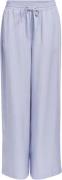 Object Objtilda Talula Long Pant Noos Kvinde Brunnera Blue/col Bukser ...