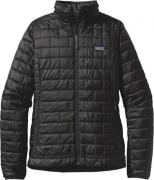 Patagonia PAT W Nano Puff Jk Black Kvinde Sort Dunjakker Str XS - hos ...