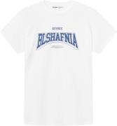 BLS Hafnia College 2 Tshirt Mand White Kortærmede T-shirts Regular Fit...