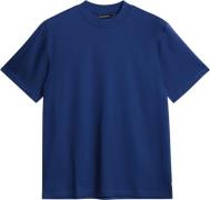 J. Lindeberg Ace Mock Neck Tshirt Mand Estate Blue Kortærmede T-shirts...