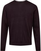 Boss Men Business Leisure Knitwear Mand Dark Red Sweaters Str L - hos ...