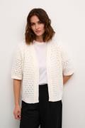 Kaffe Kasilja Cardigan Kvinde Chalk Cardigans Str L - hos Magasin