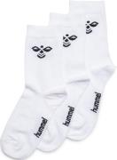 Hummel Sutton 3pack Sock Str 24-27 - Hvid Strømper hos Magasin