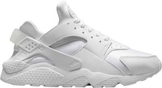 Nike Air Huarache Sneakers Mand Hvid Sneakers Str 46 - Læder hos Magas...