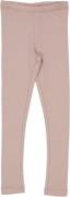 Wheat Rib Leggings Str 152/12y - Pudder Leggings Bomuld hos Magasin