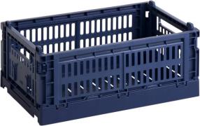 Hay HAY Colour Crate, Small Dark Blue Str W17 X L26,5 X H10,5 - Kurve ...