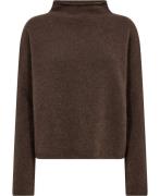 Filippa K Mika Yak Funnelneck Sweater Kvinde Driftwood Rullekraver Str...