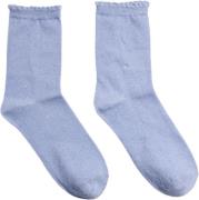 Pieces Pcsebby Glitter Long 1 Pack Socks N Ankelstrømper - hos Magasin