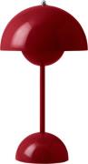 &Tradition Flowerpot Portable Lamp VP9, Magnetic Charger Vermilion Red...