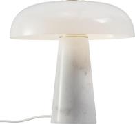 DTFP Glossy Table Lamp Opal White Str H 32cm Ø 32cm - Bordlamper Messi...