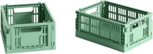 Hay Hay Colour Crate, Mini, 2 stk. Dark Mint Str Mini - Kurve hos Maga...