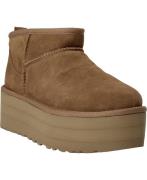 UGG W Cl Ultra Miniplatf Kvinde Chestnut Vinterstøvler Str 36 - hos Ma...