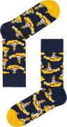 Happy Socks Yellow Submarine Sock 41-46 - Ankelømper Bomuld hos Magasi...