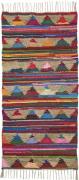 Bongusta Pyramid Chindi Rug Multi Str 60 x 90 cm - Gulvtæpper hos Maga...