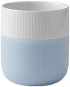 Royal Copenhagen Fluted Contrast Mug 35cl Dove Blue Hvid - Kopper Uden...