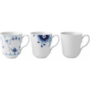 Royal Copenhagen Gifts With History Cup 38cl 3pcs Blå, Hvid Str 37 cl....