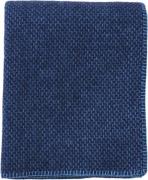 Klippan Uldplaid Domino Dress Blue 0008 - Plaider hos Magasin