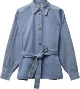 Blanche Piscinebl Jacket Kvinde Forever Blue Denimskjorter Str 40 - ho...