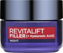 L'Oréal Paris Revitalift Filler Natcreme 50 ml. 50 ml - Natcreme hos M...