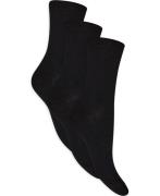 Decoy Decoy Ankle Sock Orgcotton 3pk Ankelstrømper Str 37-41 - hos Mag...