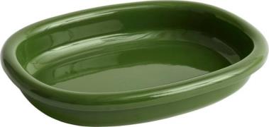 Hay Barro Oval Dishlarge-green 0008 - Serveringsfade hos Magasin