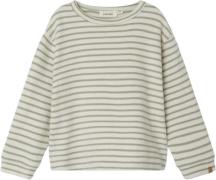 Lil' Atelier Nmmthoro LS Nreg TOP Stripe LIL Str 92 - Birch/seagrass S...