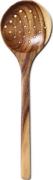 DutchDeluxes Wooden Utensil Skimmer Spoon XL Akacie Træ Str L: 34,5 B ...