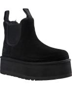 UGG W Neumel Platform Ch Kvinde Black Vinterstøvler Str 36 - hos Magas...