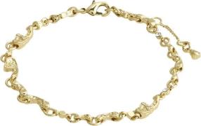 Pilgrim Hallie Organic Shaped Crystal Bracelet Goldplated One size - K...