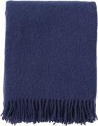 Klippan Uldplaid Bornholm Dress Blue 0008 - Plaider hos Magasin