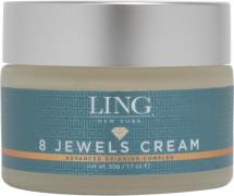 Ling 8 Jewels Cream 50g 50 G - Dagcreme hos Magasin