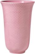 Lyngby Porcelæn Rhombe Color Vase H20 Rosa Porcelæn Lyserød Str H:20 c...