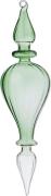 Bungalow Glass Icicle Cone Green Green Str H 20 cm - Juletræspynt Træ ...