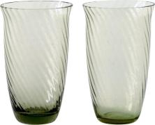 &Tradition Collect Drinking Glass Sc60, Moss, Moss Str H: 10,5 cm - Va...