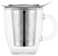 Bodum Yoyo Tesi i Krom med Glas Krus, 0. 35 l Forkromet Str """H: 11,7...