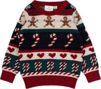 The New Tnsholiday Jacquard Pullover Str 68 cm - Multi Colour Strik ho...