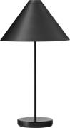 New Works Brolly Portable Table Lamp, Steel Black Black Str H: 30 x Ø:...