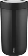 Stelton To Go Click Termokop 0,2 l, Black Black - To-go-kopper Stål ho...