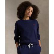 Polo Ralph Lauren Island Flclsl-sws Kvinde Blå Sweatshirts Str L - Bom...