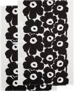 Marimekko Unikko TEA Towel 2pcs 0008 - Viskestykker hos Magasin