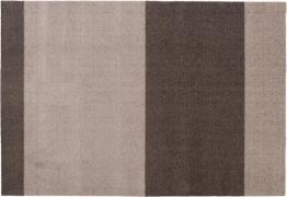 Tica Copenhagen Løber, 130x90 cm, Stripeshorizon Sand/brun Sand/brun S...