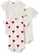 Petit Bateau 3 Bodies US MC Varian24m Str 3M - Variante 1 Kortærmede B...