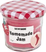 Eat My Socks Strømper Homemade Jam Strawberry Ankelstrømper Str 8 x 7 ...