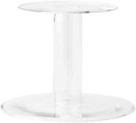 Audo Copenhagen Abacus, Candle Holder, H8,5 Transparent Str Ø: 12 cm, ...