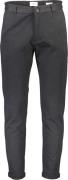 Lindbergh Superflex Knitted Cropped Pant Mand Dark Grey Habitbukser St...