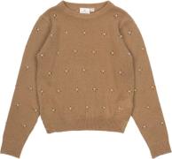 The New Tnmichelle Knit Pullover Str 98-104 cm/3-4 år Piger - Tannin C...