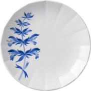 Royal Copenhagen Blomst Tallerken Salvie 19 CM Hvid Str 19 - Frokostta...