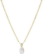 Maria Black Peblinge Necklace Gold 50cm - Halskæder Med Vedhæng hos Ma...